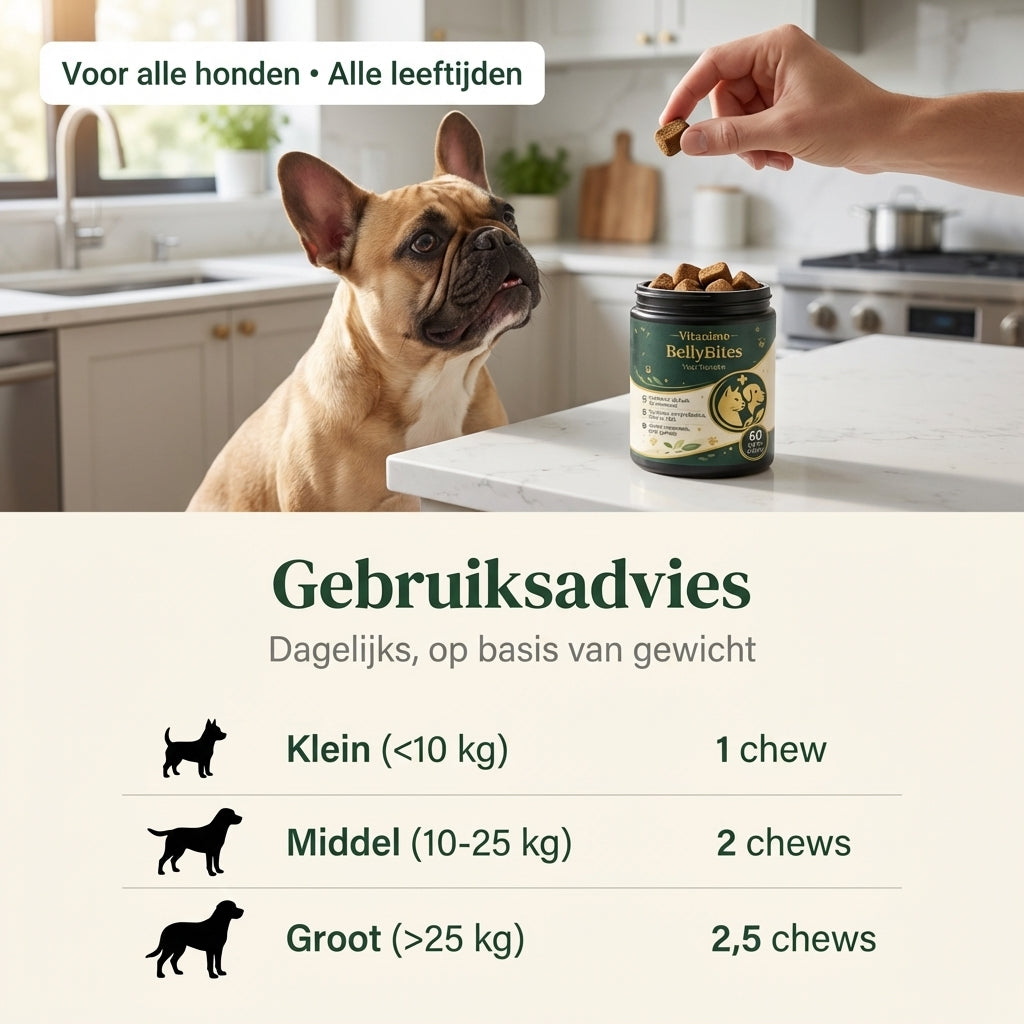BellyBites Hond | Probiotica & darm support