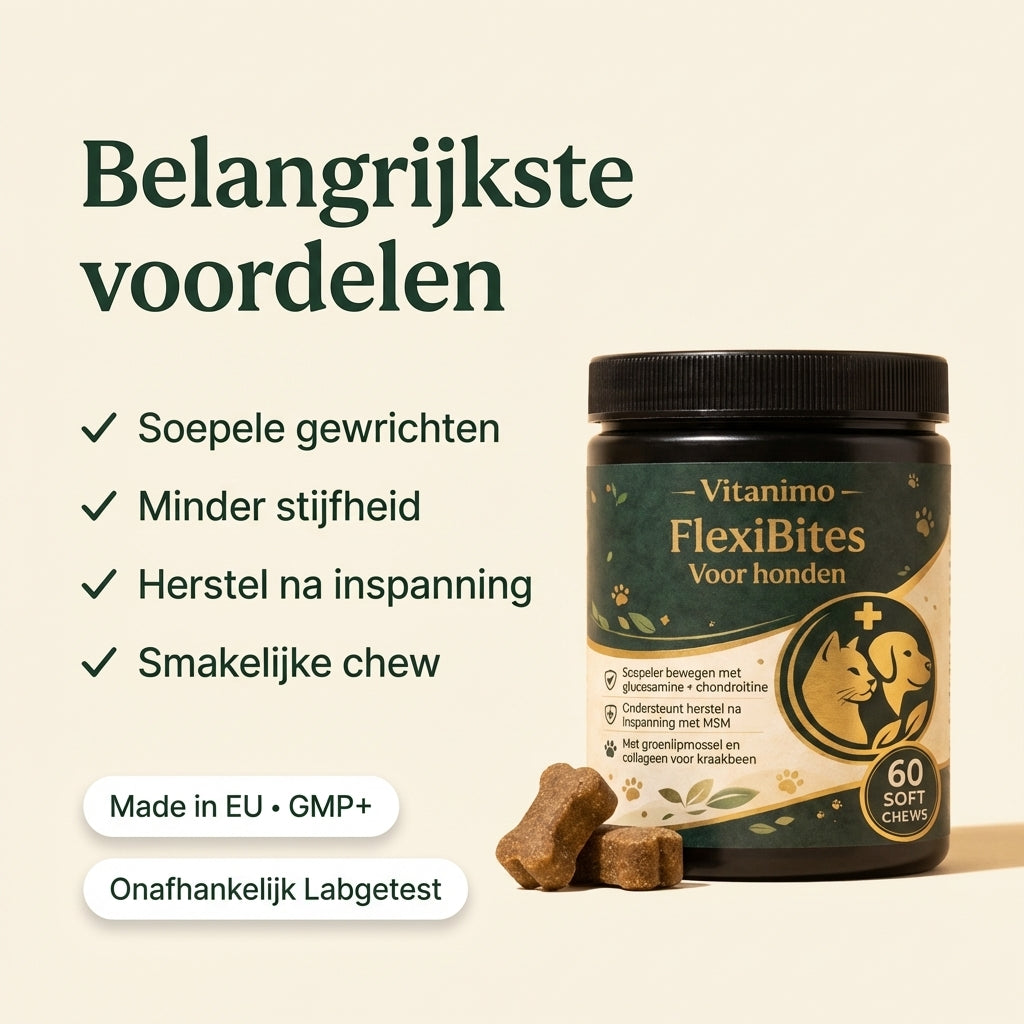 FlexiBites Hond | Voor soepele beweging & herstel na inspanning