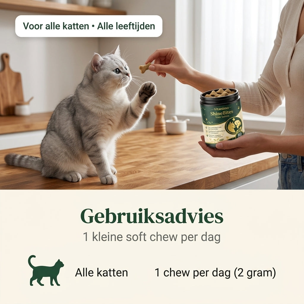 ShineBites Kat | Voor een stralende vacht & gezonde huid