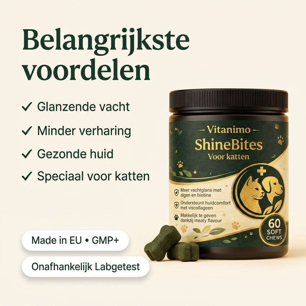 ShineBites Kat | Voor een stralende vacht & gezonde huid